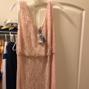 Adrianna Papell bridesmaid dress